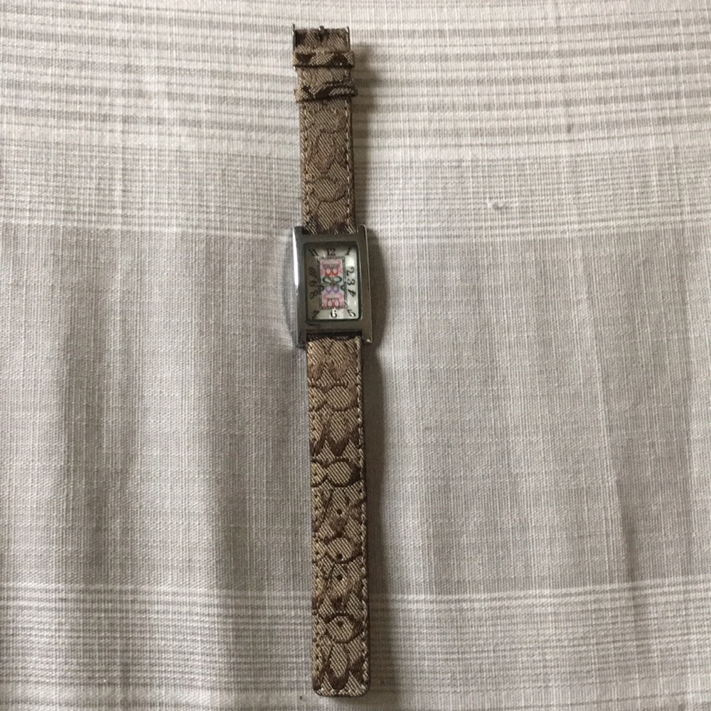 Faux Coach Watch Never Worn